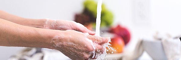 Richtiges Händewaschen verringert das Infektionsrisiko